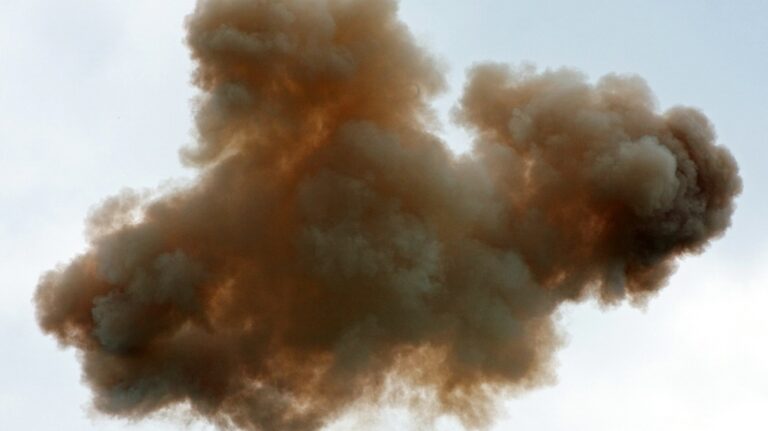 toxic cloud in the sky